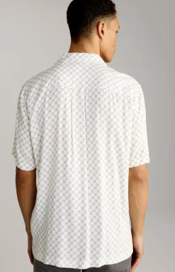 Cornflower-Hemd Kawai in Grau gemustert