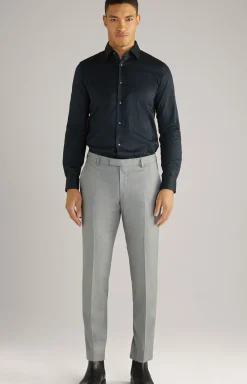 Cornflower-Hemd Pit in Schwarz