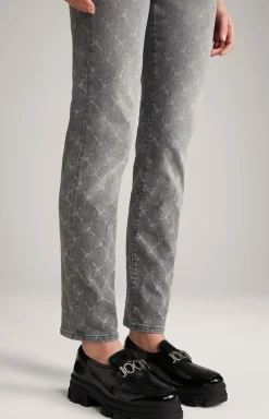 Cornflower-Jeans in Light Grey Washed