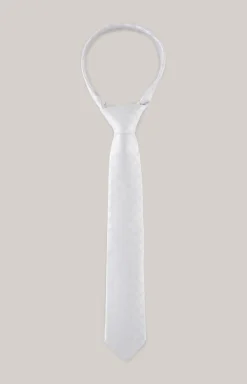 Cornflower-Krawatte in Silber