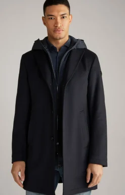 Cornflower-Mantel Mailor in Navy