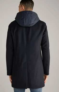 Cornflower-Mantel Mailor in Navy