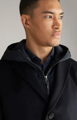 Cornflower-Mantel Mailor in Navy