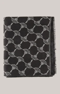 Cornflower-Schal Felix in Schwarz