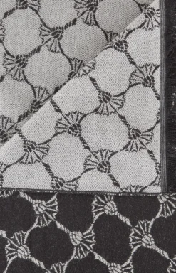 Cornflower-Schal Felix in Schwarz