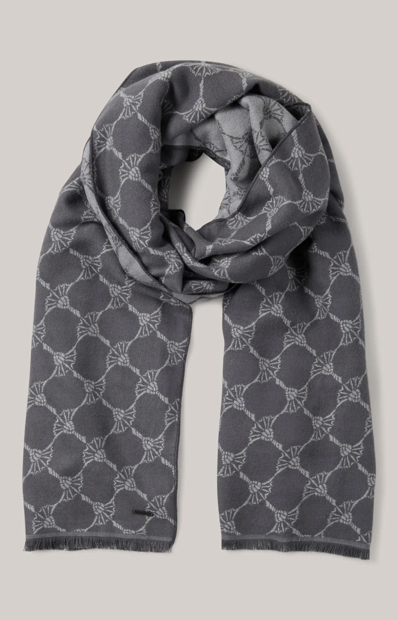 Cornflower-Schal Felix in Dunkelgrau