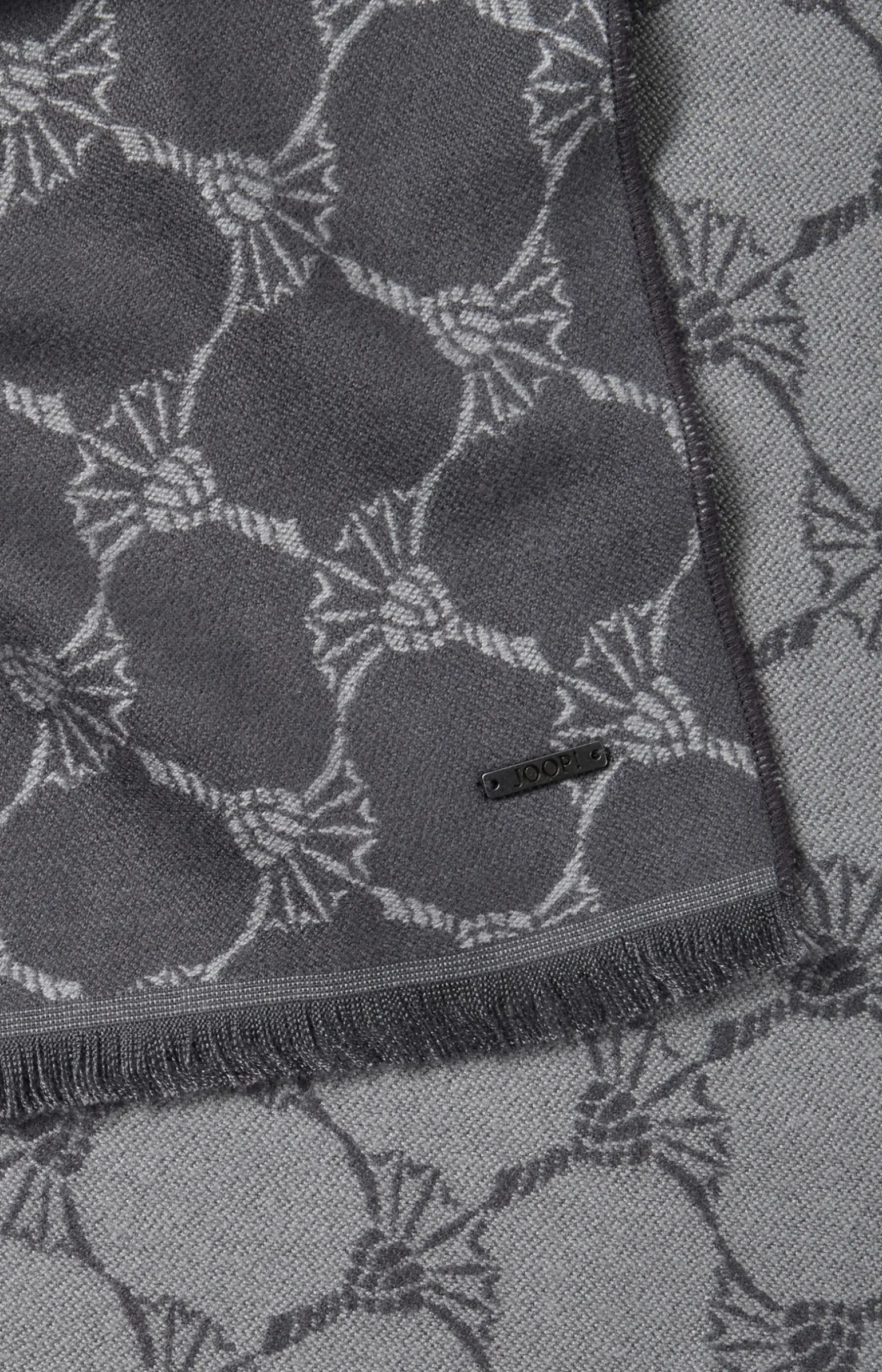 Cornflower-Schal Felix in Dunkelgrau