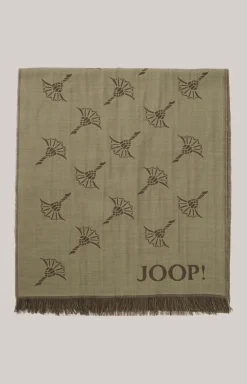 Cornflower-Schal Feris in Oliv