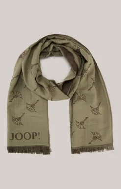 Cornflower-Schal Feris in Oliv