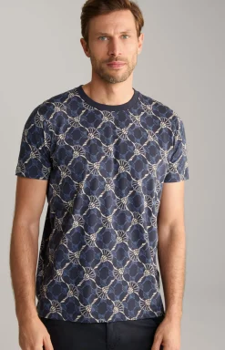 Cornflower-T-Shirt Bartek in Dunkelblau