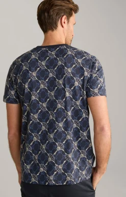 Cornflower-T-Shirt Bartek in Dunkelblau