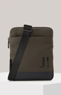 Crossbody-Schultertasche Marcena Liam in Oliv