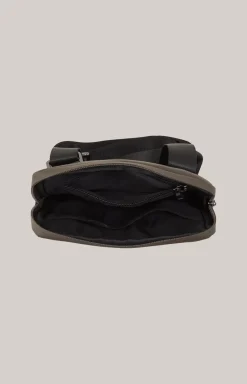 Crossbody-Schultertasche Marcena Liam in Oliv