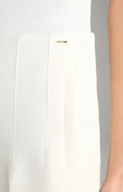 Crêpe-Hose in Creme