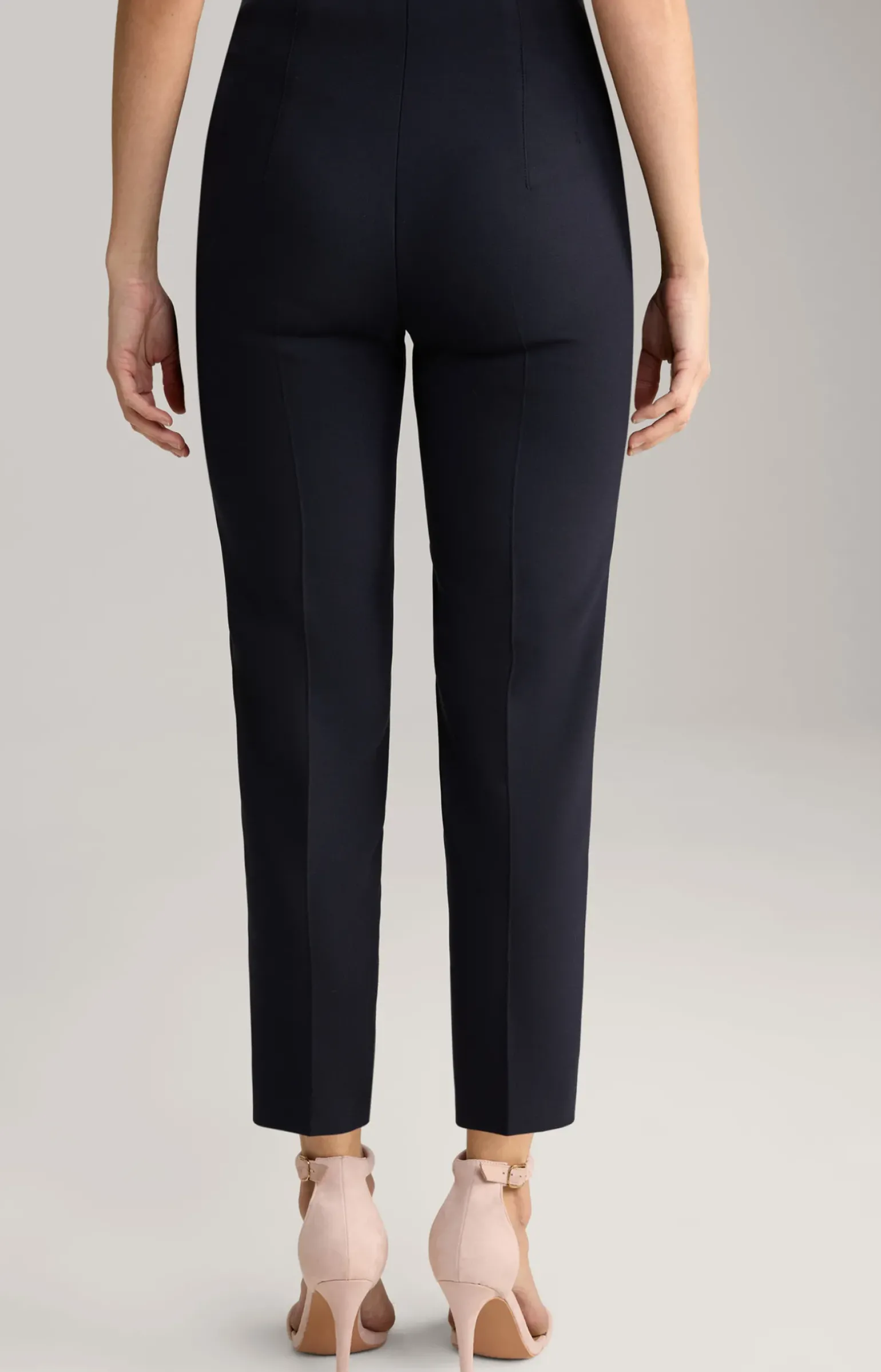 Crêpe-Hose in Navy