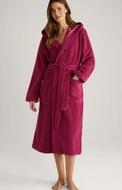 Damen Bademantel in Violett