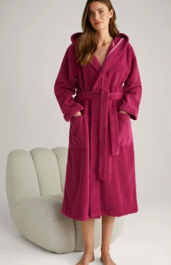 Damen Bademantel in Violett