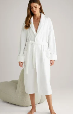 Damen Bademantel in Weiß
