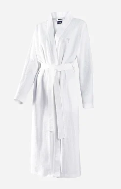 Damen Bademantel JOOP! UNI-PIQUÉ in Weiß