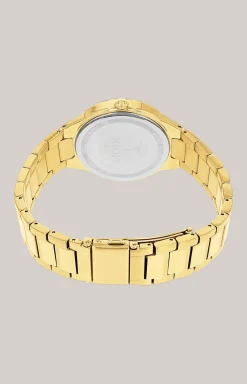 Damen-Armbanduhr in Gold