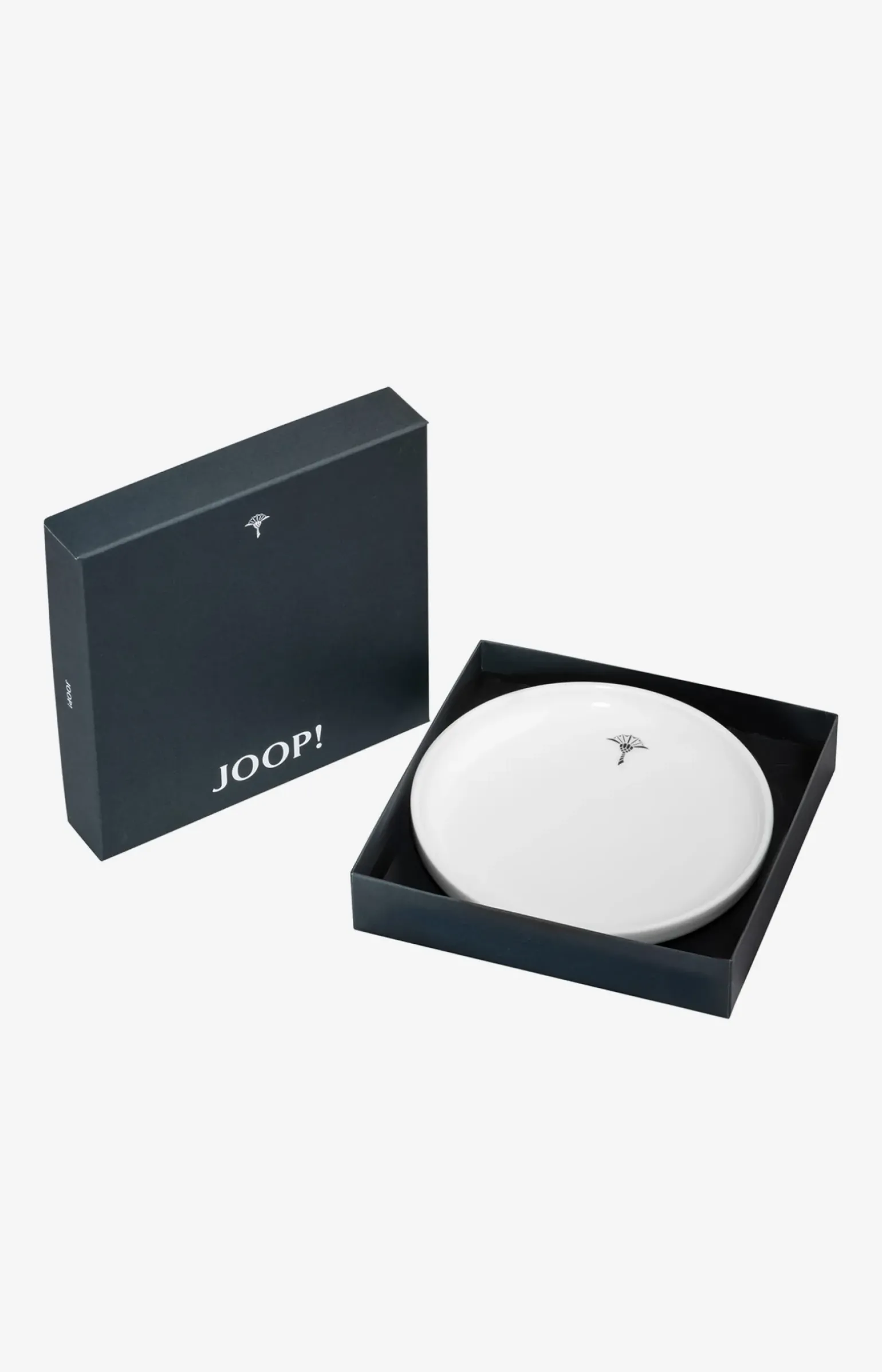 Deckel/Dipteller Single Cornflower in Weiß