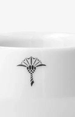 Eierbecher Single Cornflower - 2er Set in Weiß