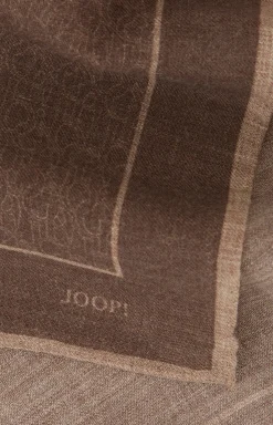 Einstecktuch in Braun