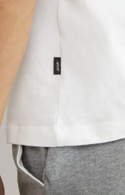 2er-Pack Fine Cotton T-Shirts in Weiß