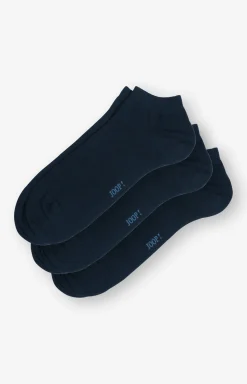 3er-Pack Sneaker-Socken in Marine