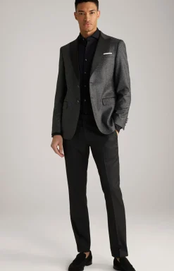 Evening-Sakko Horace in Anthrazit/Silber