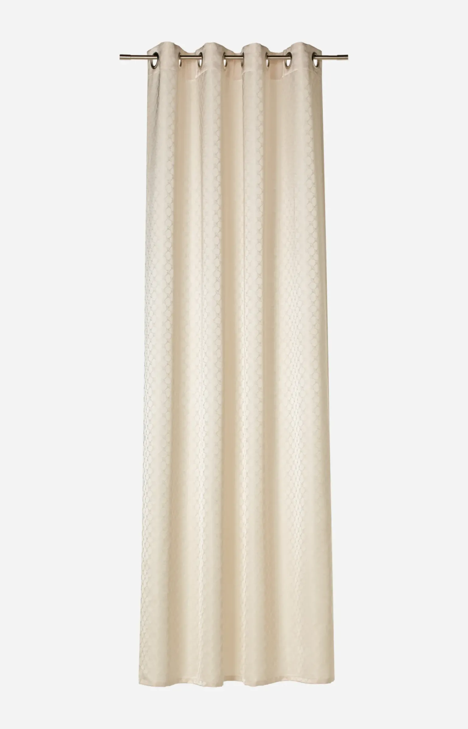 Fertig-Vorhang Allover, Offwhite