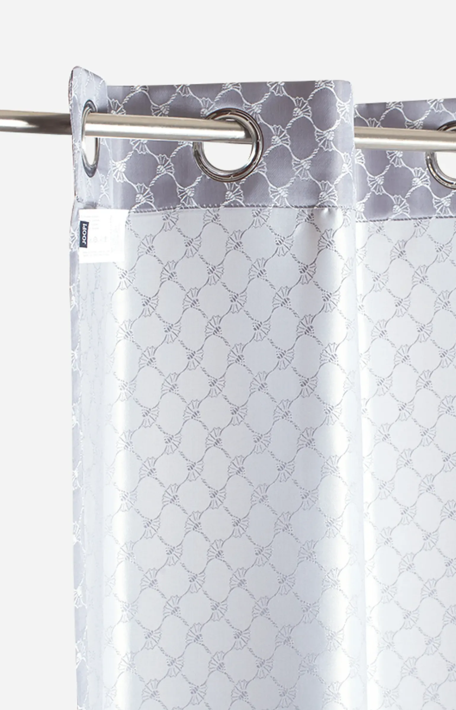 Fertigvorhang JOOP! ALLOVER in Silber