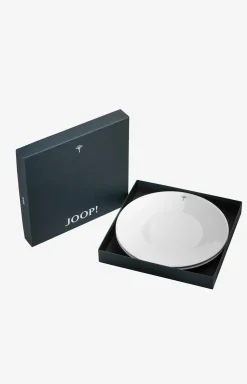 Frühstücksteller Single Cornflower - 2er Set in Weiß