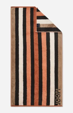 Frottierserie JOOP! TONE STRIPES in Kupfer gestreift
