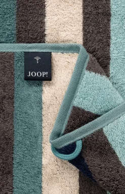 Frottierserie JOOP! TONE STRIPES in Aqua gestreift