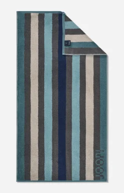 Frottierserie JOOP! TONE STRIPES in Aqua gestreift