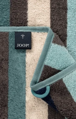 Frottierserie JOOP! TONE STRIPES in Aqua gestreift