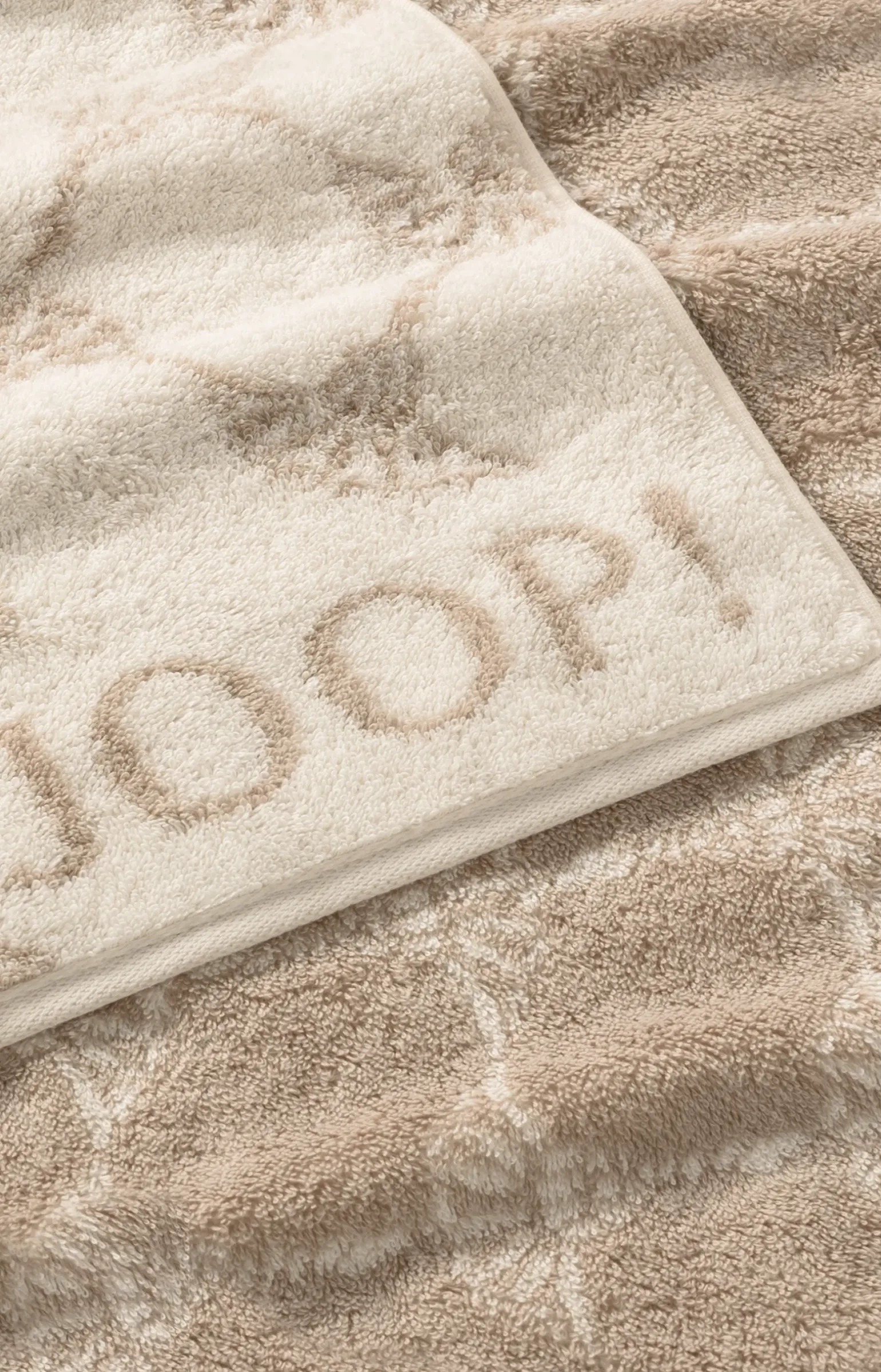 Frottierserie Sand/Ecru Cornflower, Creme