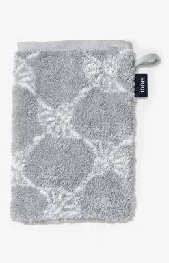 Frottierserie Silber/White Cornflower, Silber