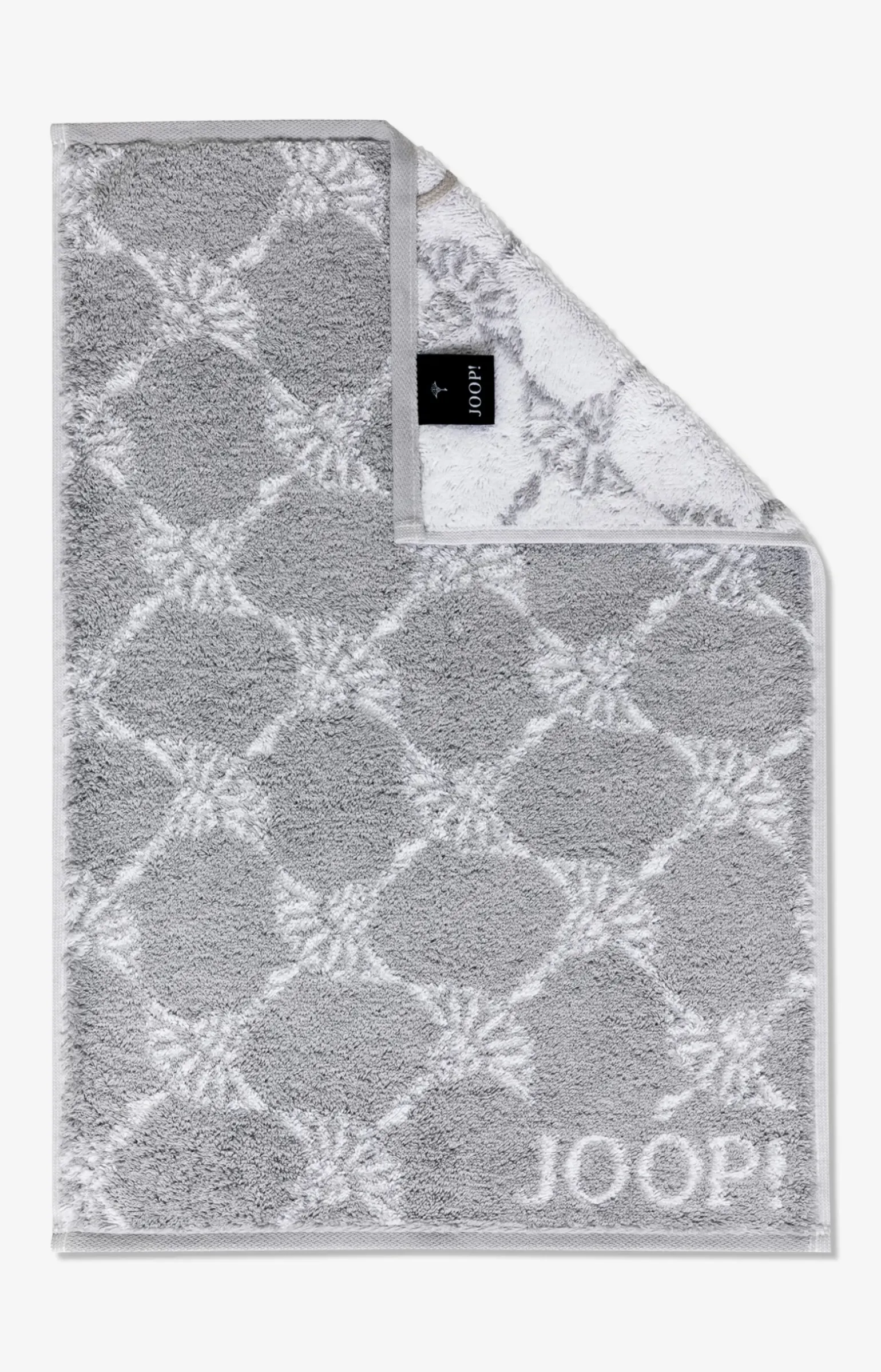 Frottierserie Silber/White Cornflower, Silber