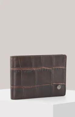 Geldbörse Fano Nestor in Dunkelbraun