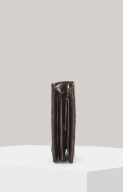 Geldbörse Fano Typhon in Dunkelbraun