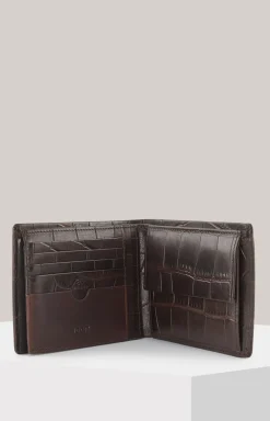 Geldbörse Fano Typhon in Dunkelbraun