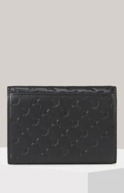 Geldbörse Leggero Stampa Cosma in Schwarz