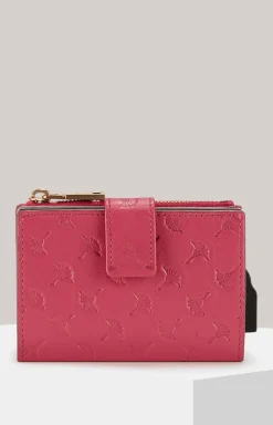 Geldbörse Leggero Stampa C-Four E-Cage in Pink