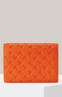 Geldbörse Leggero Stampa Cosma in Orange