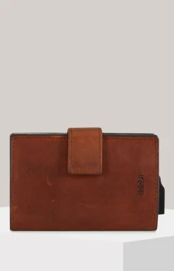 Geldbörse Loreto C-Two E-Cage in Cognac-Braun