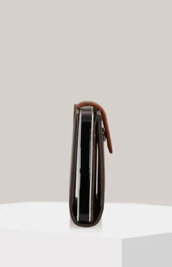 Geldbörse Loreto C-Two E-Cage in Cognac-Braun