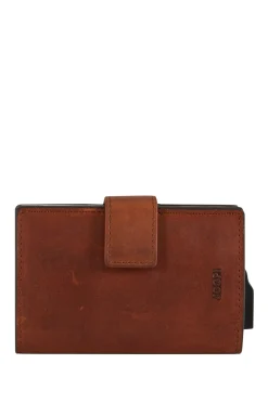 Geldbörse Loreto C-Two E-Cage in Cognac-Braun
