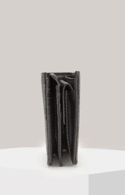 Geldbörse Mazzolino Typhon in Grau/Schwarz